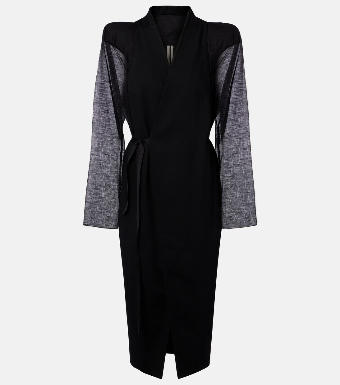 Cyclops wool wrap coat | Rick Owens