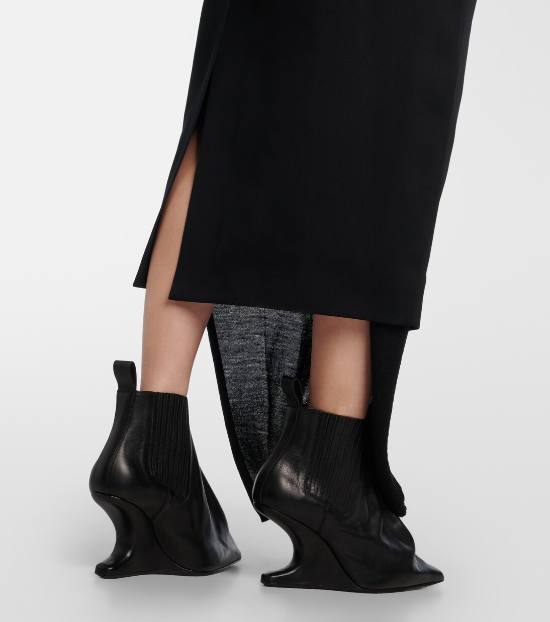 Cyclops wool wrap coat | Rick Owens