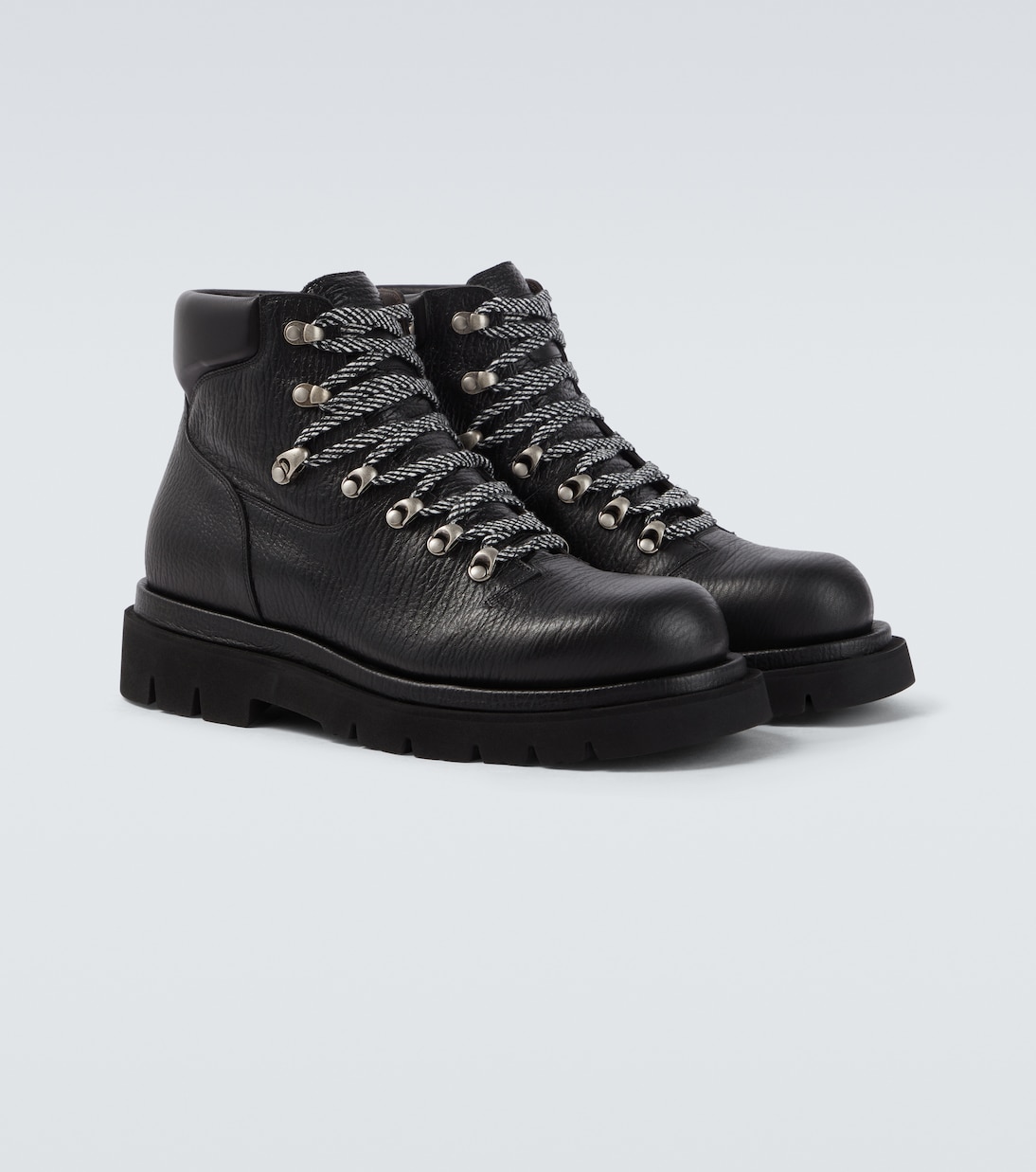 Schnürstiefel Lug aus Leder | Bottega Veneta