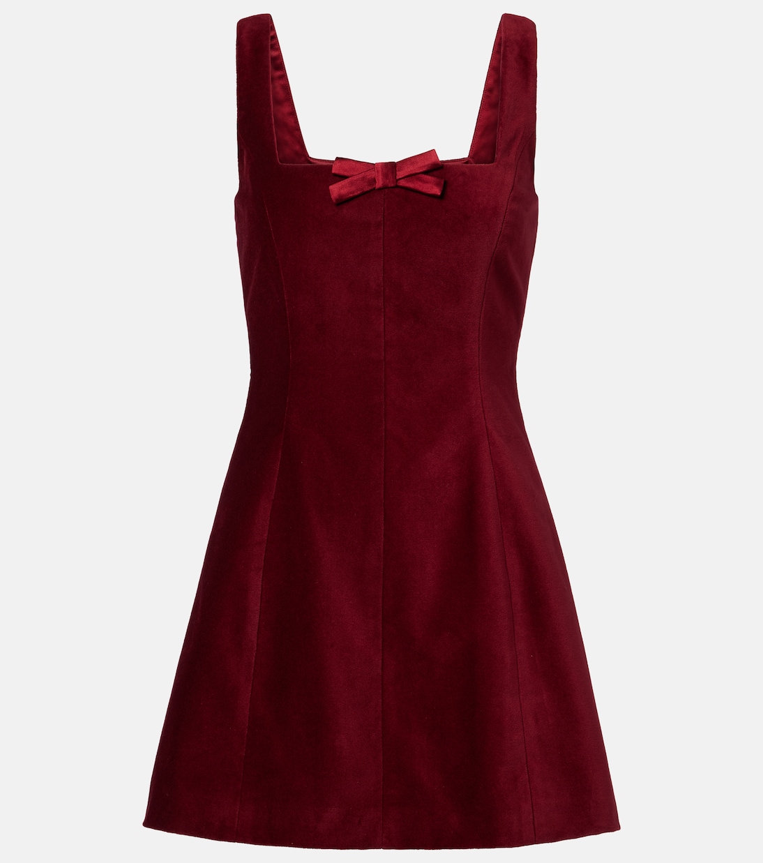 Brooke cotton velvet minidress | Markarian