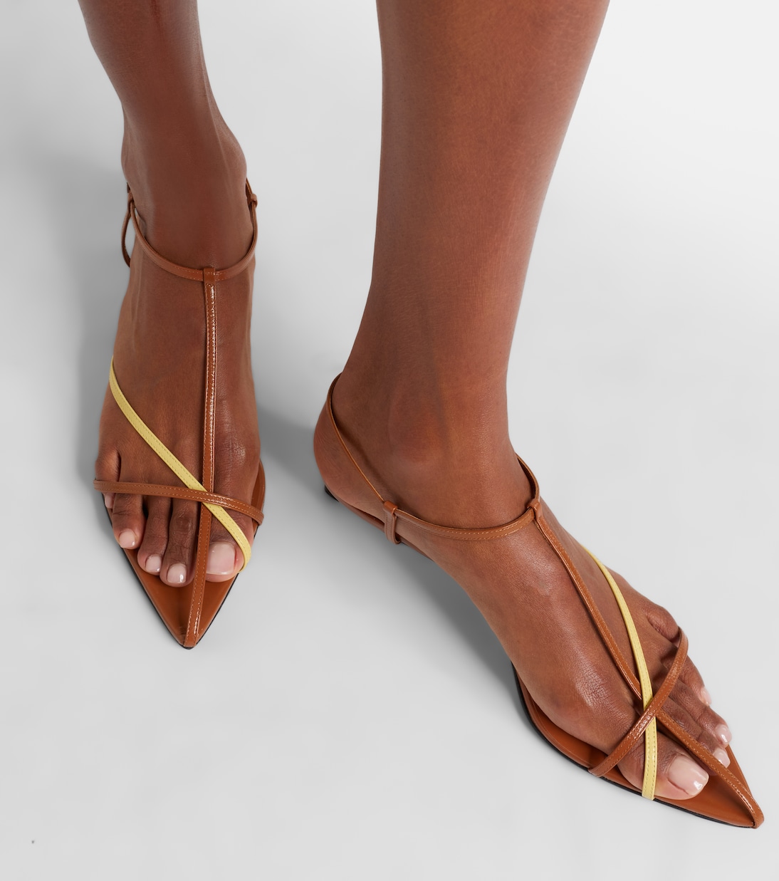 35 leather sandals | Jil Sander