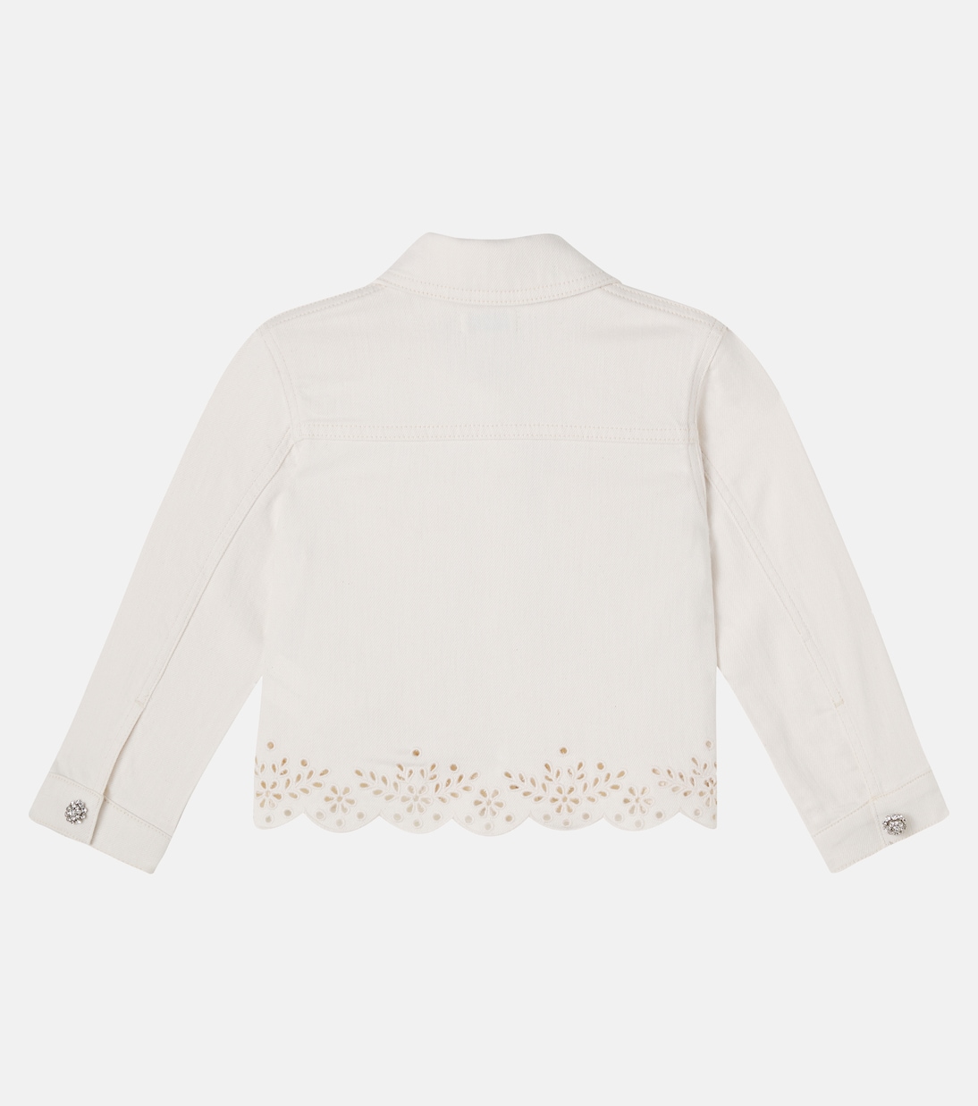 Jeansjacke mit Kristallen | Self-Portrait Kids