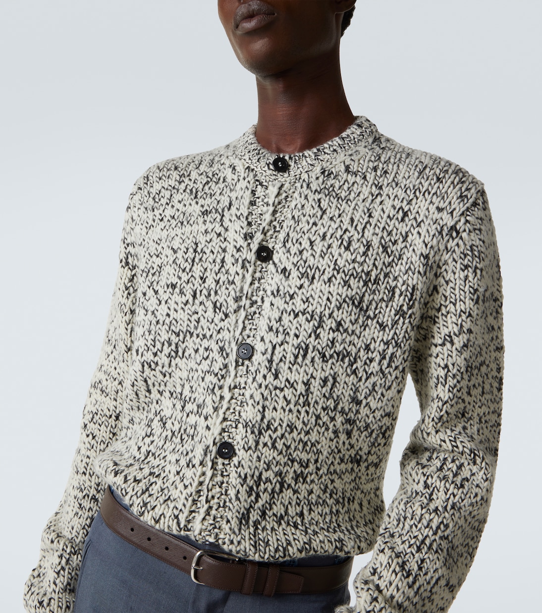 Cardigan aus Schurwolle | Prada