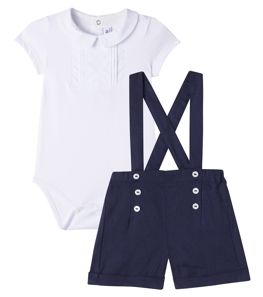 Baby Set aus Body und Latzhose | Tartine et Chocolat