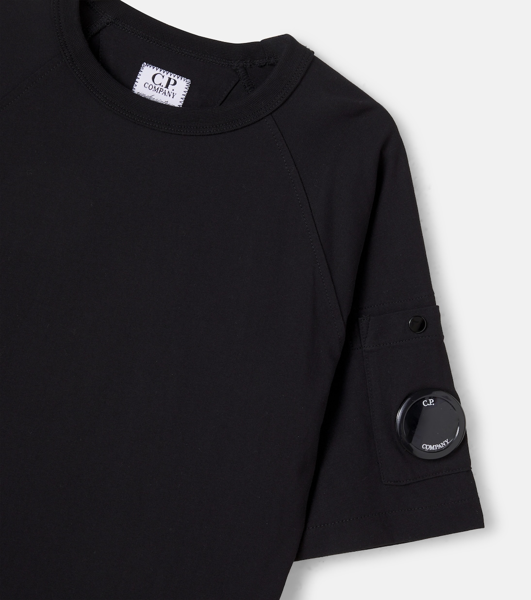 T-shirt en coton mélangé | C.P. Company Kids