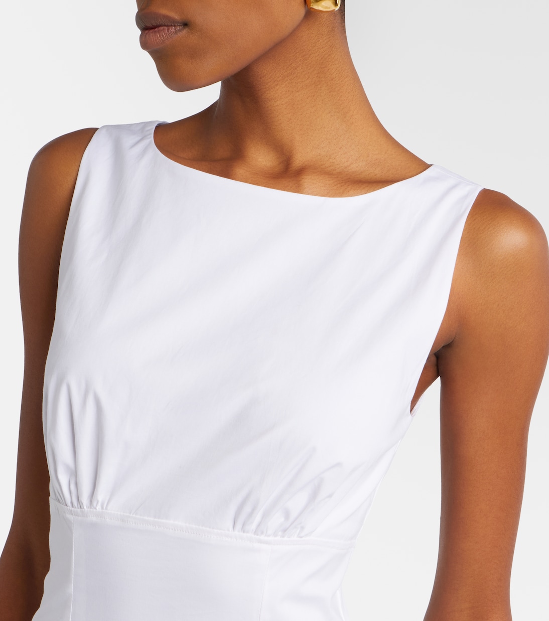 Midikleid Gwen aus Baumwollpopeline | Staud