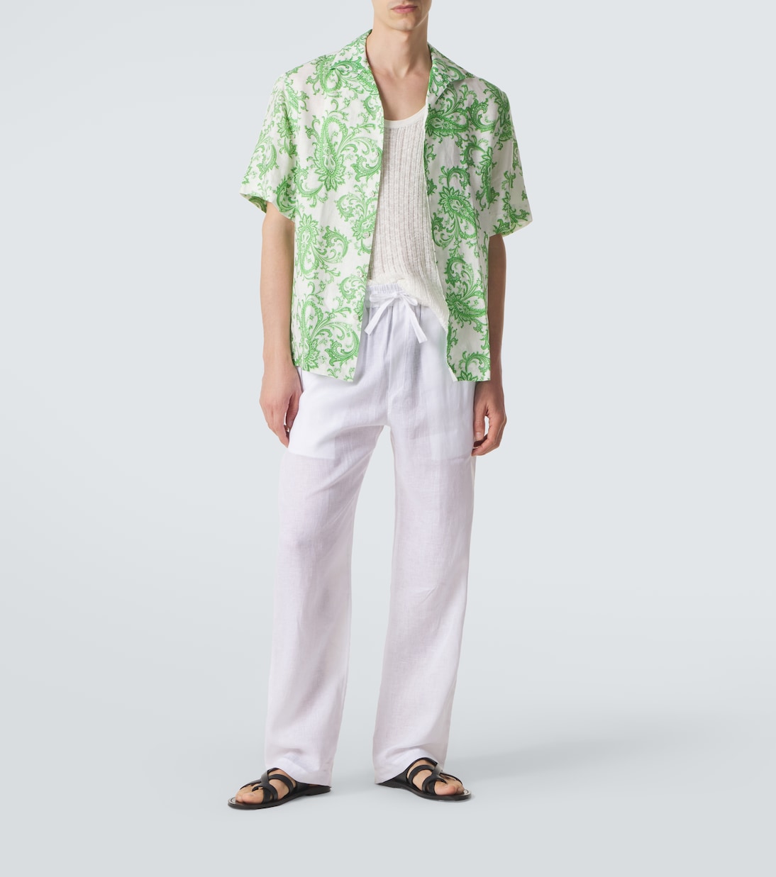 Paisley linen shirt | Etro