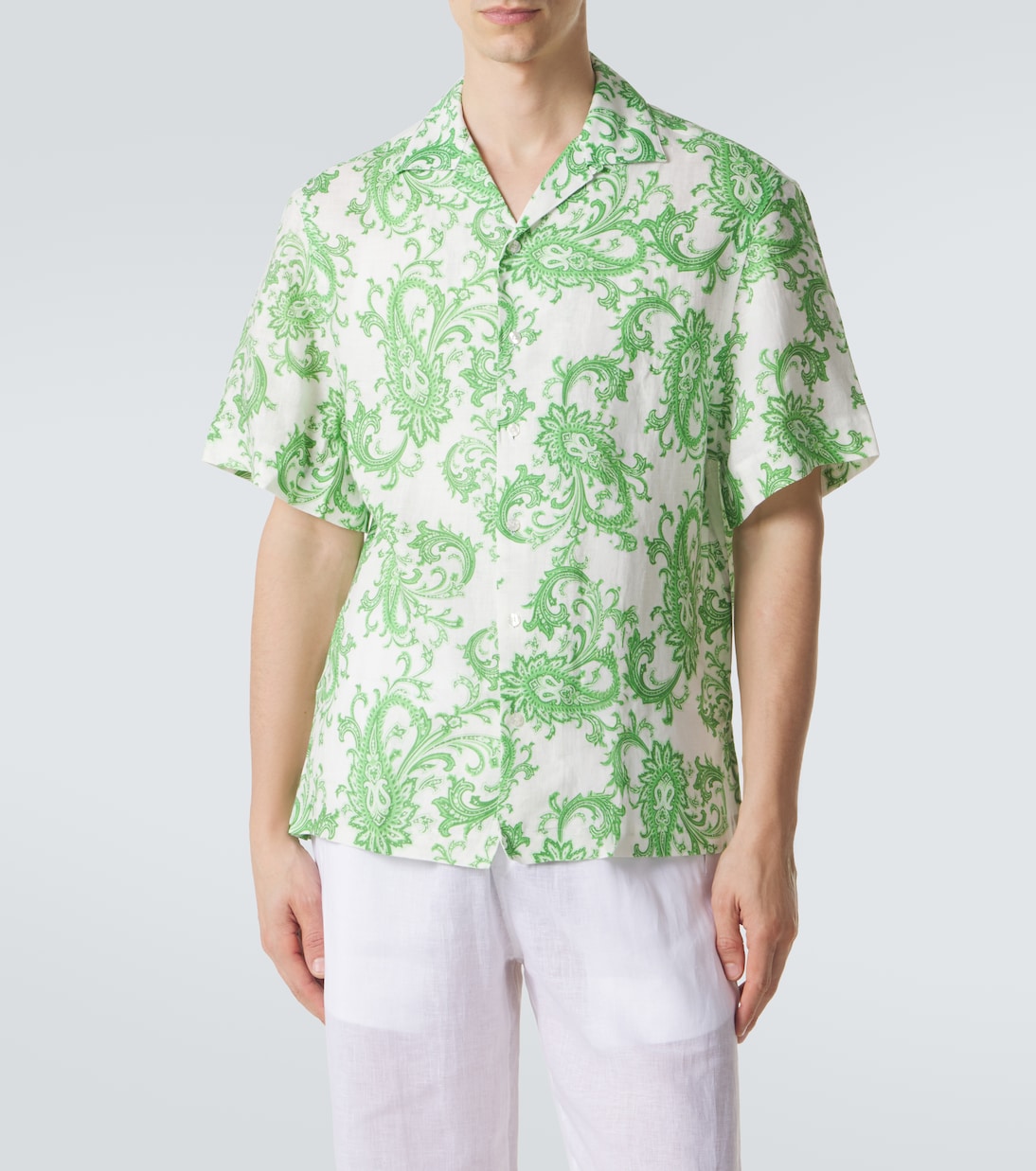 Paisley linen shirt | Etro