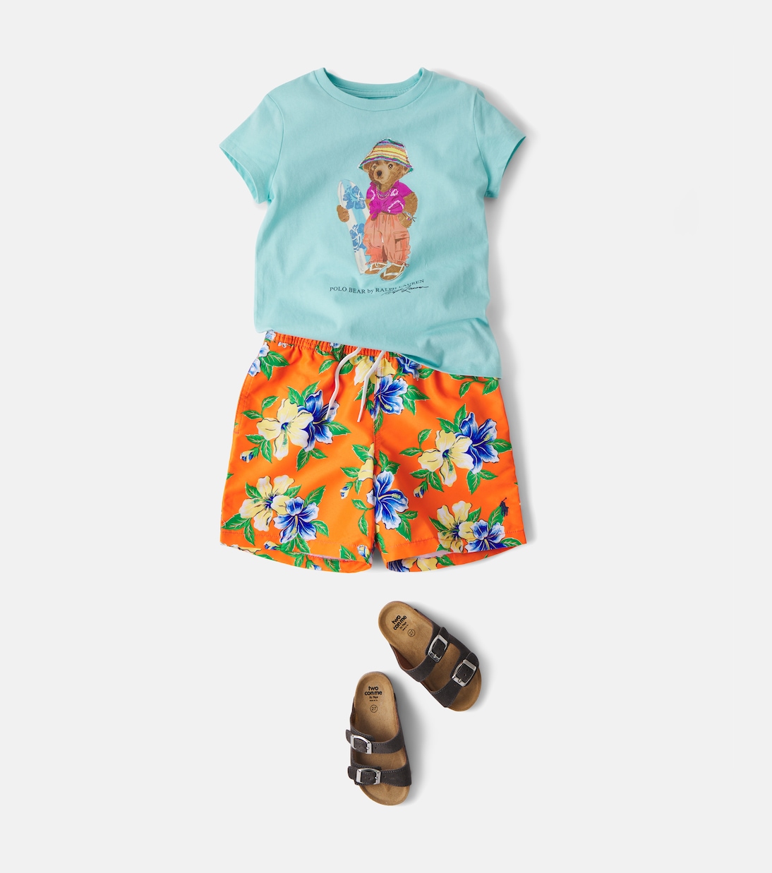 Floral swim trunks | Polo Ralph Lauren Kids