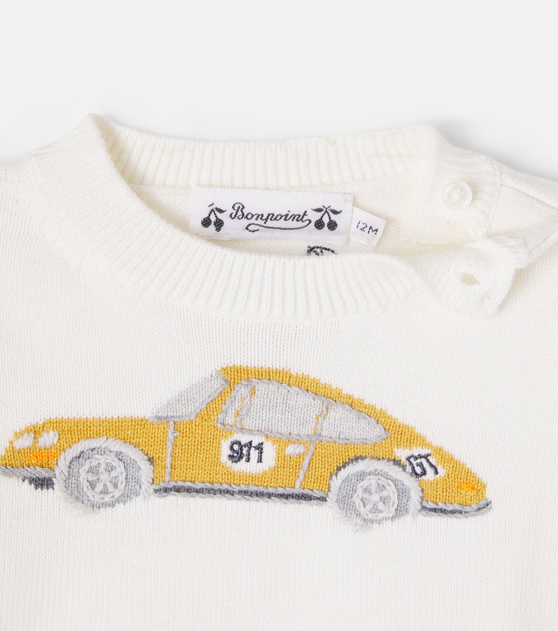 X Porsche - Pullover in cotone e cashmere | Bonpoint