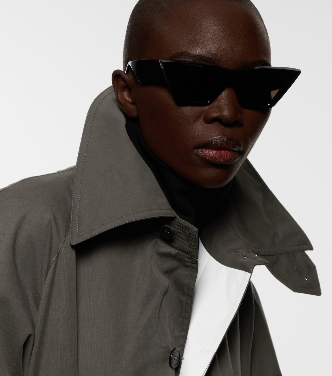 Peak cat-eye sunglasses | Phoebe Philo