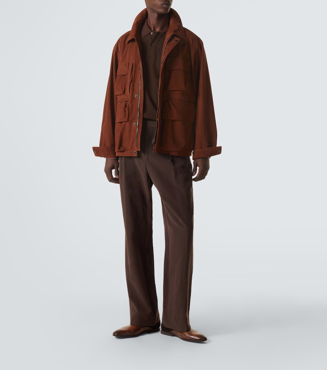 Pantoletten Cyrus Scritto aus Leder | Berluti