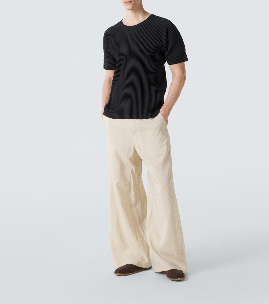 T-shirt Basics plissé | Homme Plissé Issey Miyake