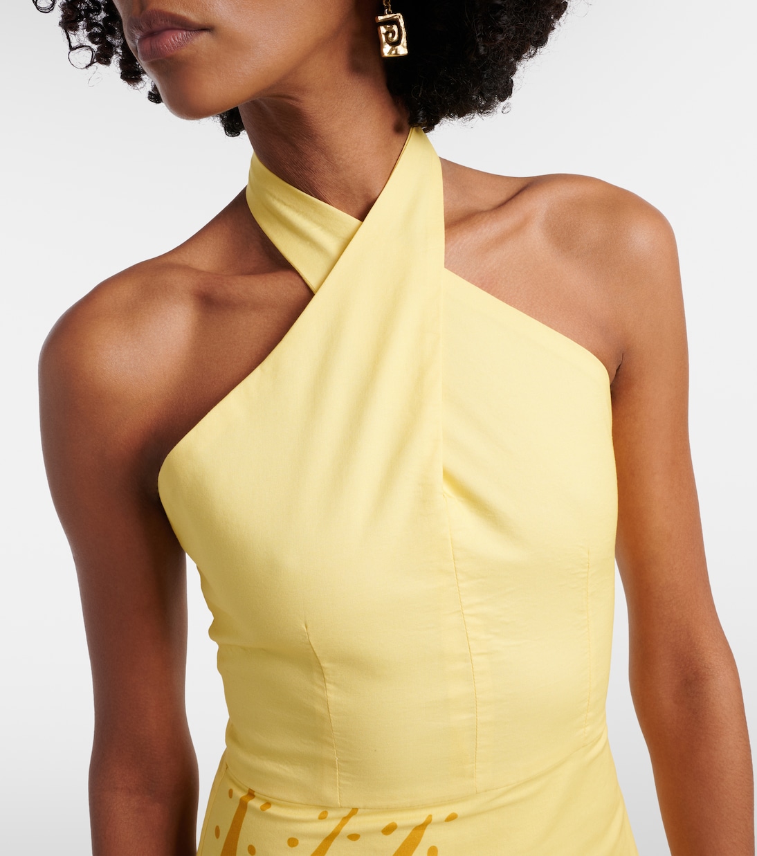 Robe Veneta en coton imprimé | Cala de la Cruz