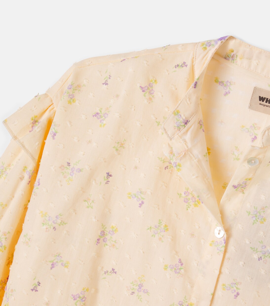 Bedruckte Bluse Gerda aus Baumwolle | Wheat