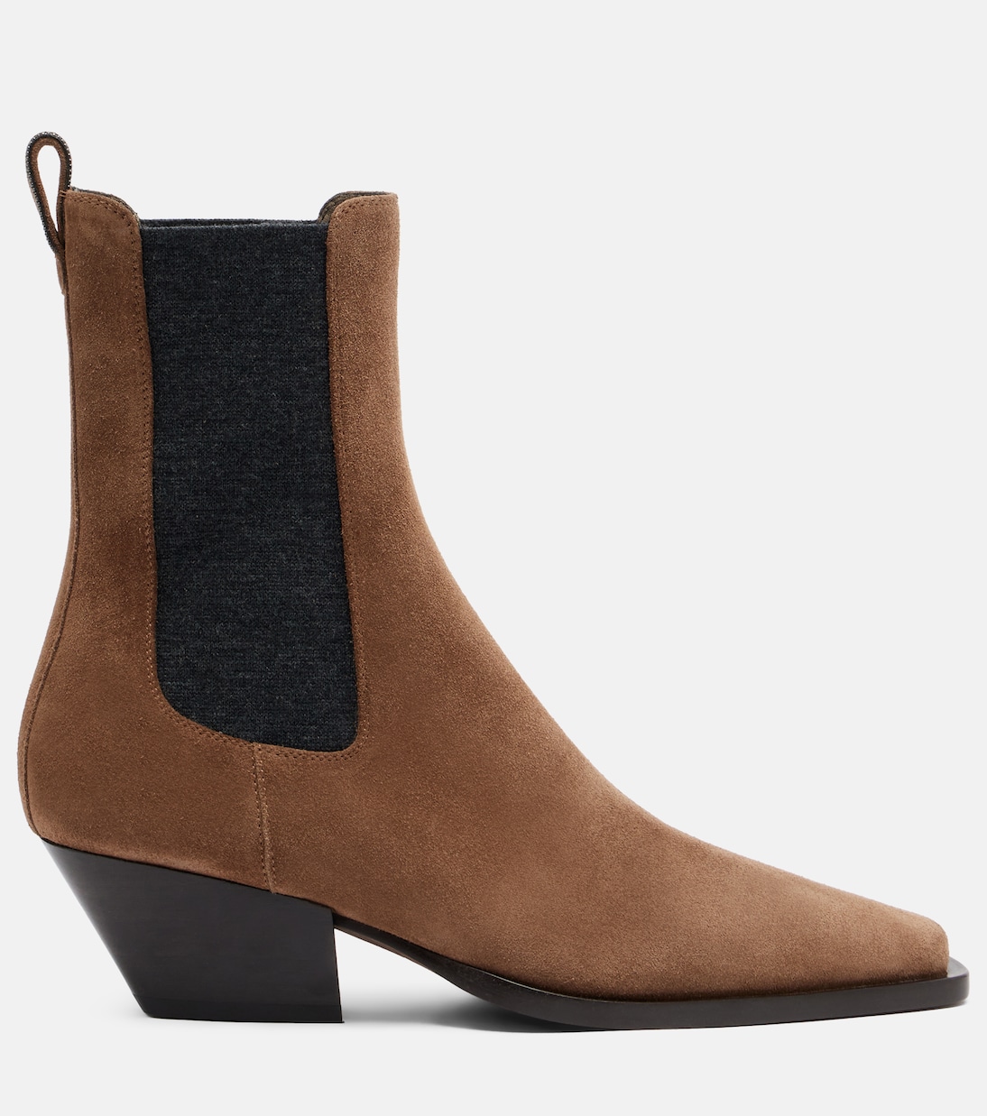 Monili suede Chelsea boots | Brunello Cucinelli