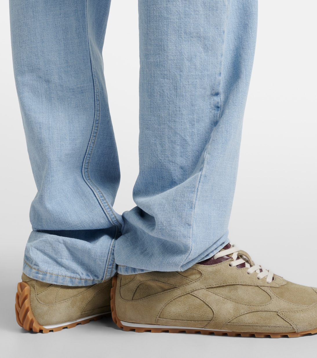 Orbit Flash suede sneakers | Bottega Veneta
