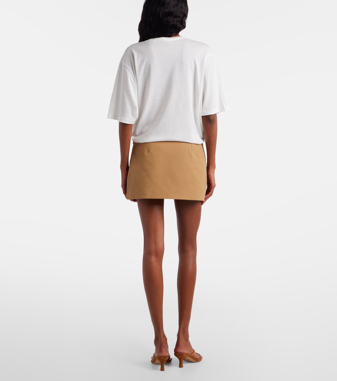 Hera cotton twill miniskirt | The Frankie Shop