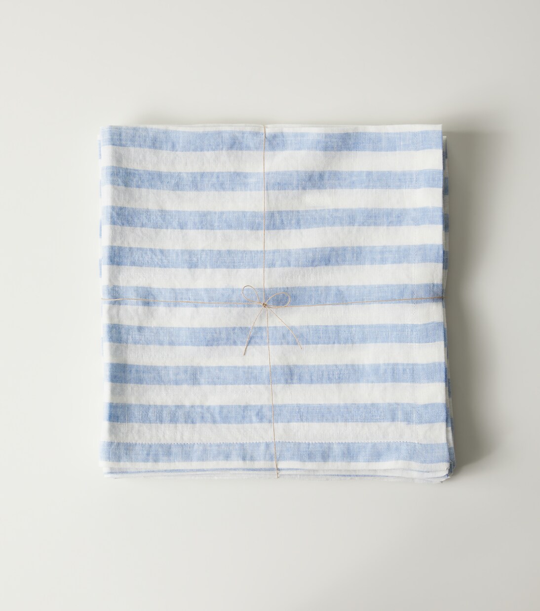 条纹亚麻餐巾四件套 | Once Milano