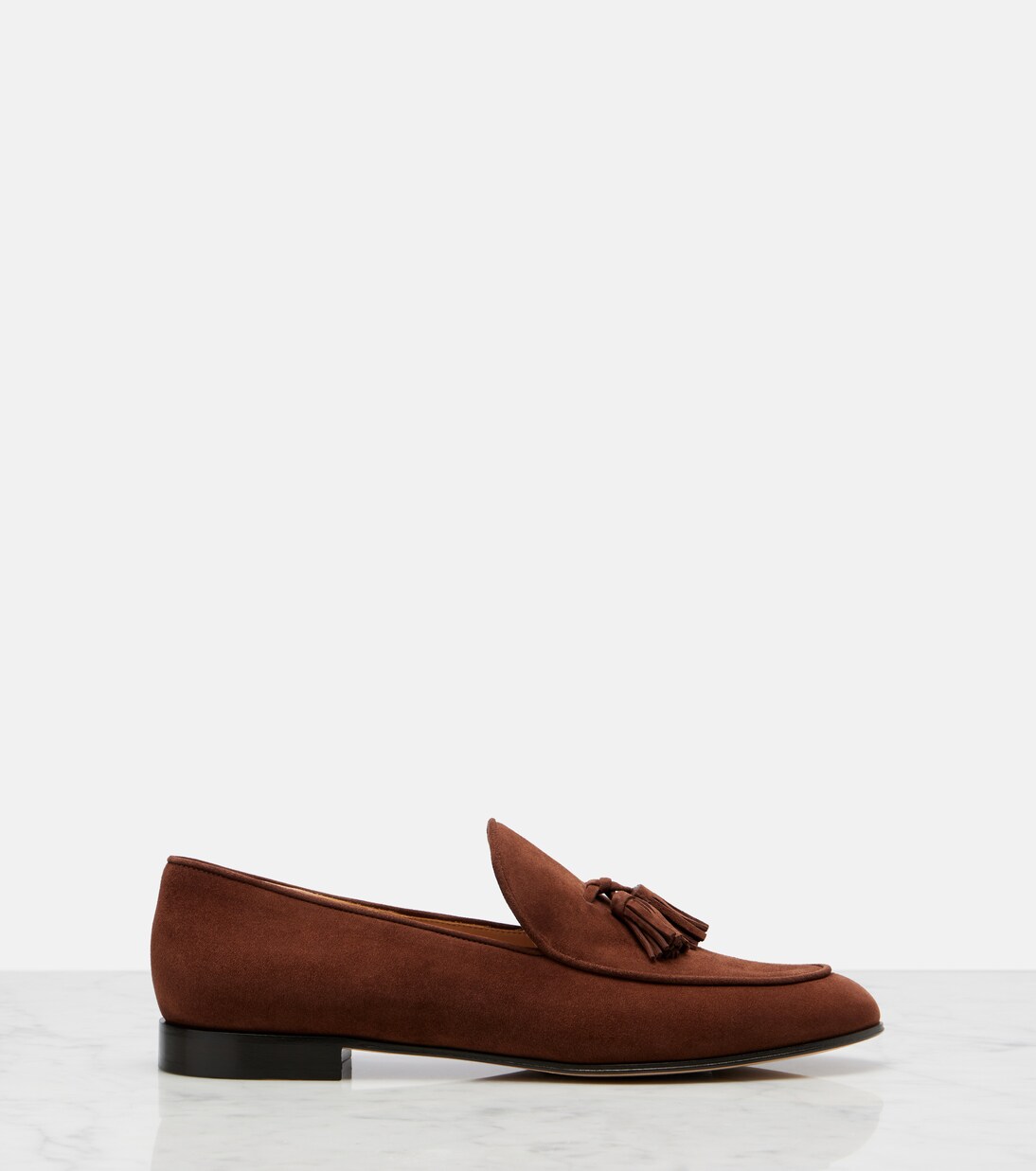 Tasseled suede loafers | Gianvito Rossi