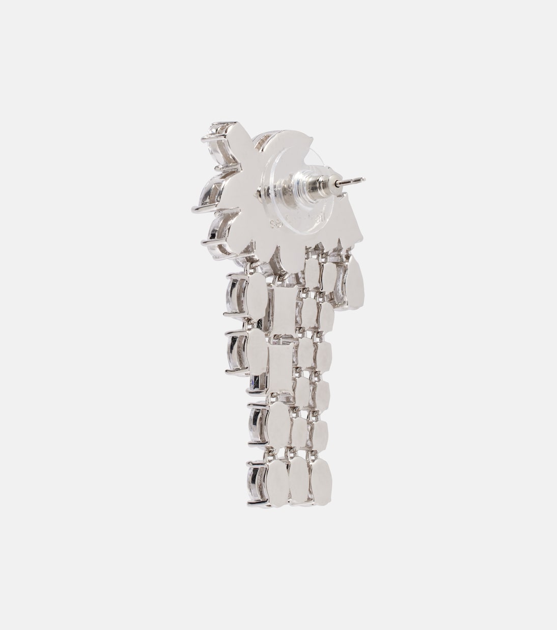 Crystal-embellished drop earrings | Self-Portrait