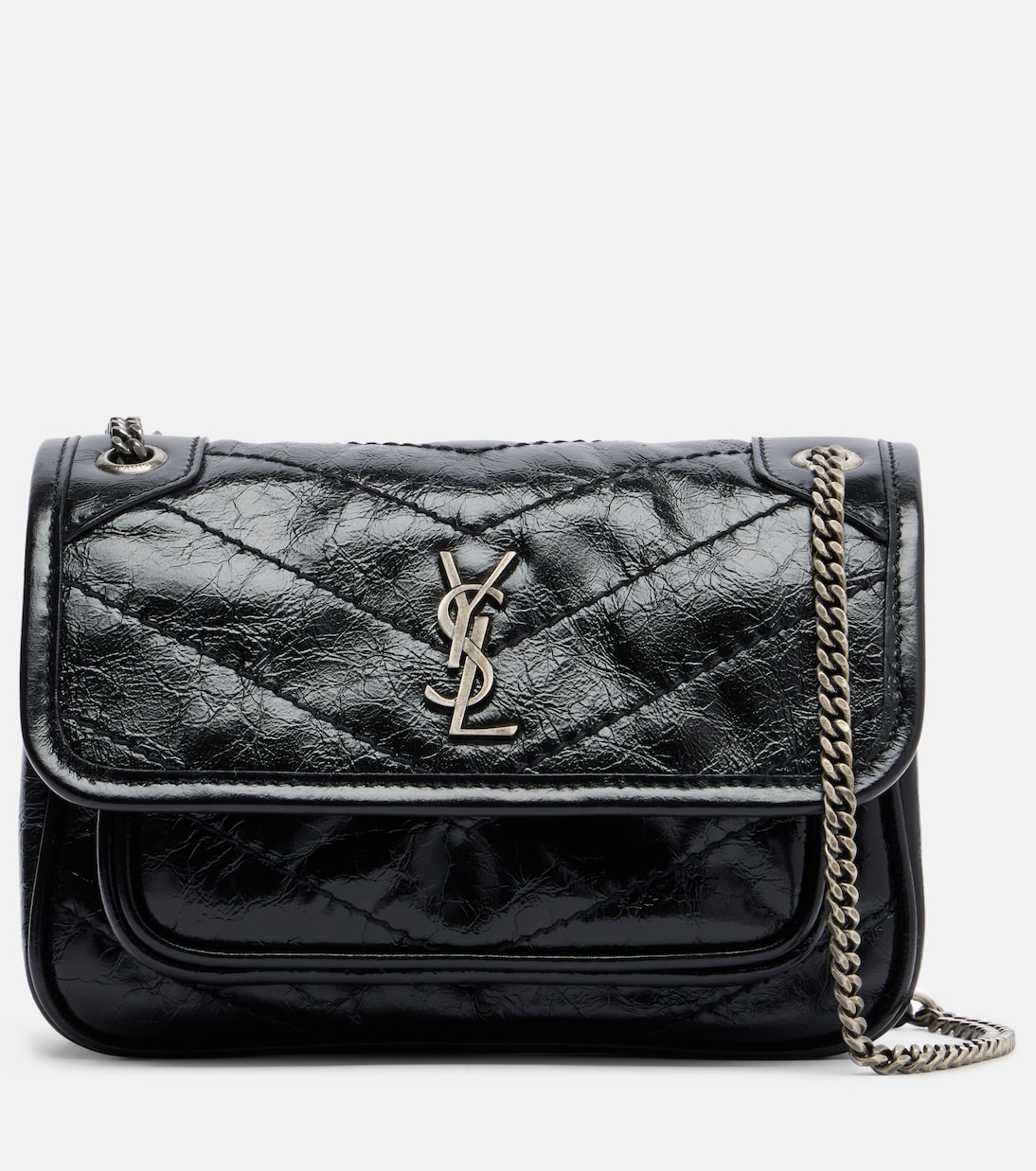 Niki Mini leather shoulder bag | Saint Laurent