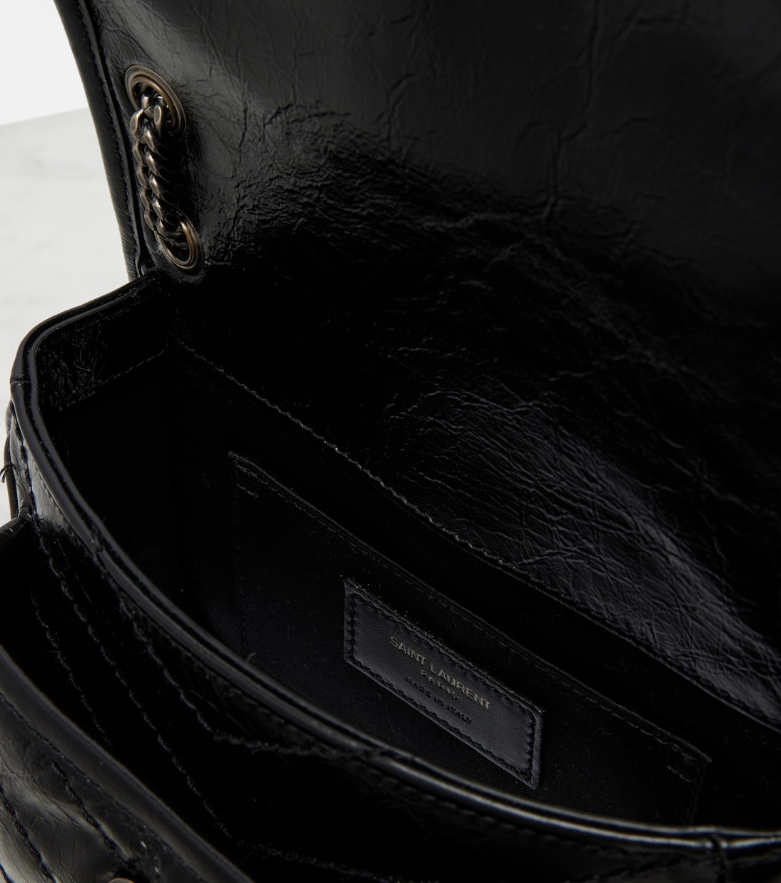 Niki Mini leather shoulder bag | Saint Laurent