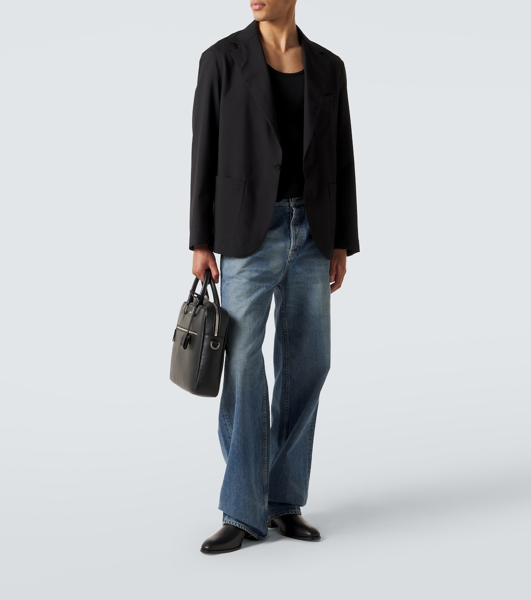 Tote Bag Sac De Jour aus Leder | Saint Laurent