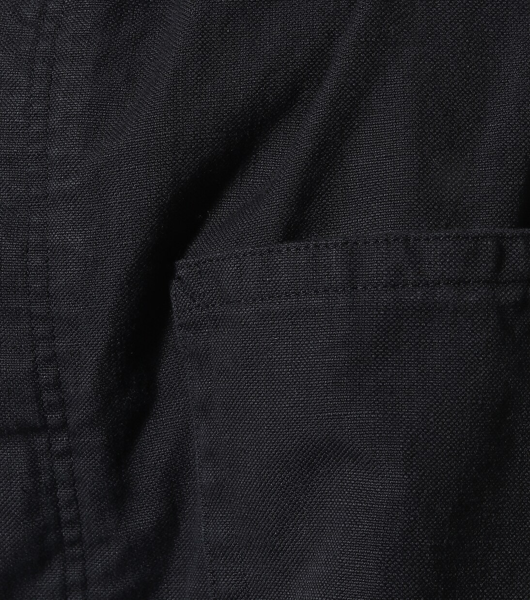 Pantalon paper bag en coton et lin | Marant Etoile