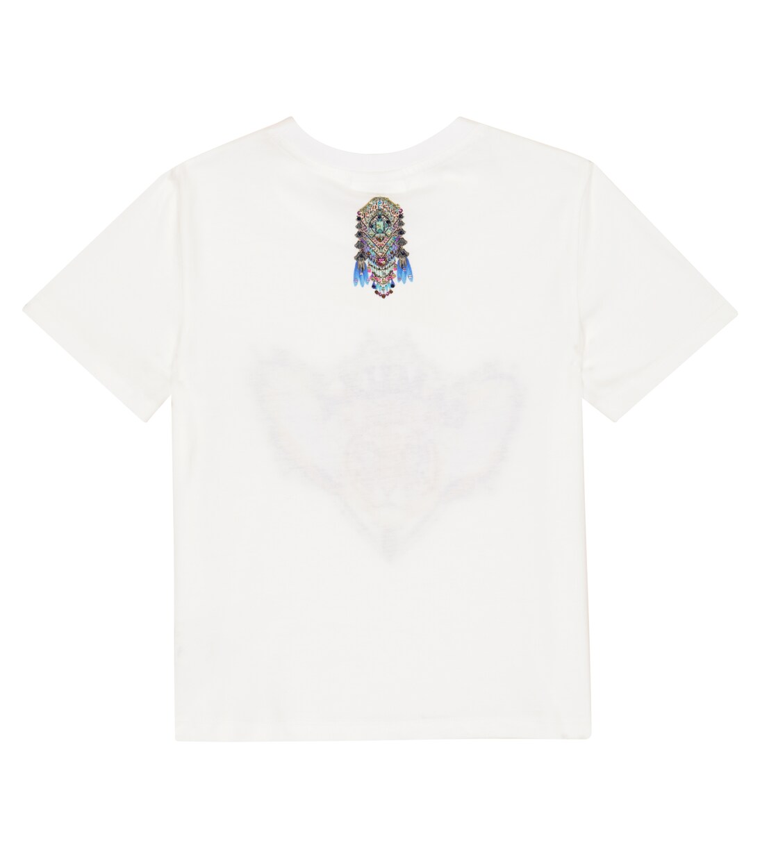 Embellished printed cotton T-shirt | Camilla Kids