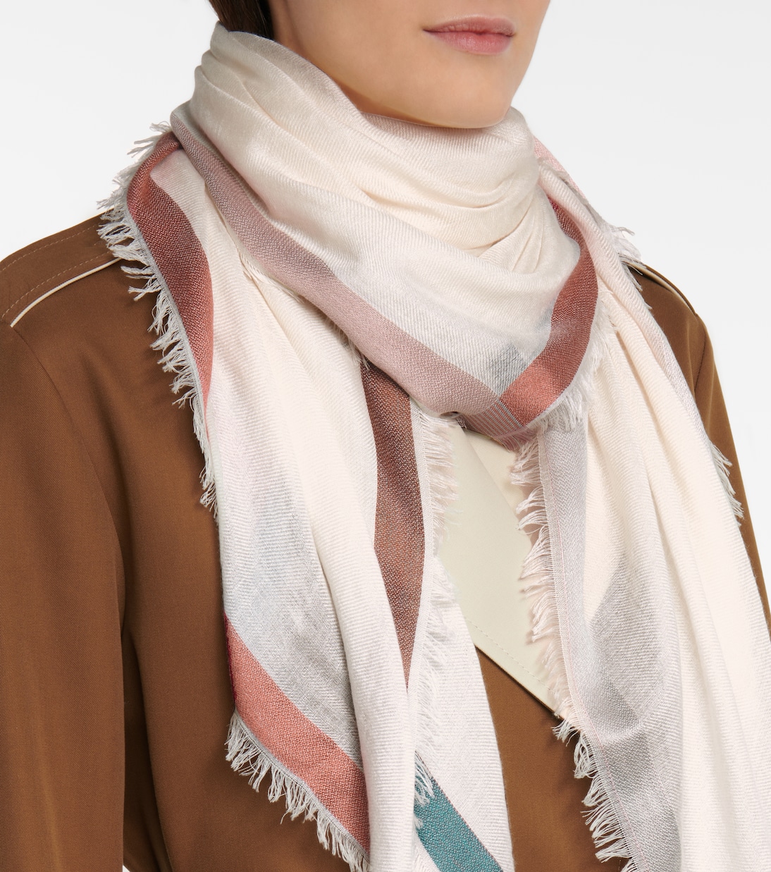 Cashmere and silk scarf | Loro Piana