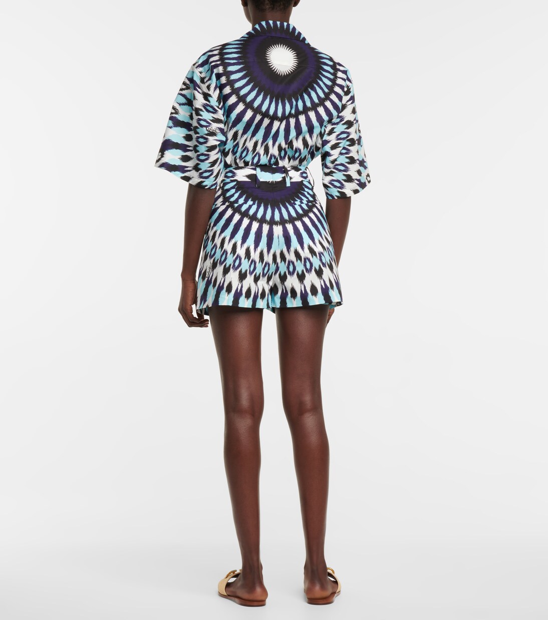 Printed cotton shorts | Valentino