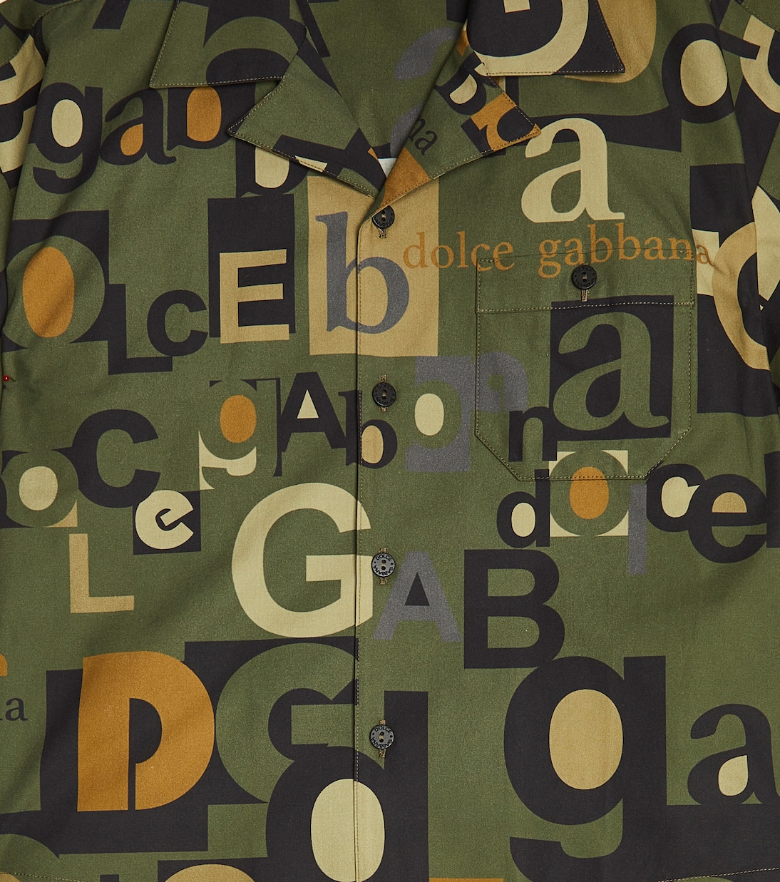 Bedrucktes Hemd aus Baumwolle | Dolce&Gabbana Kids