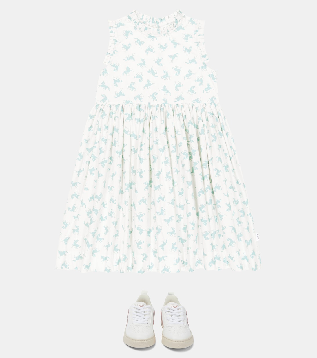 Robe Charlette imprimée en coton | Molo