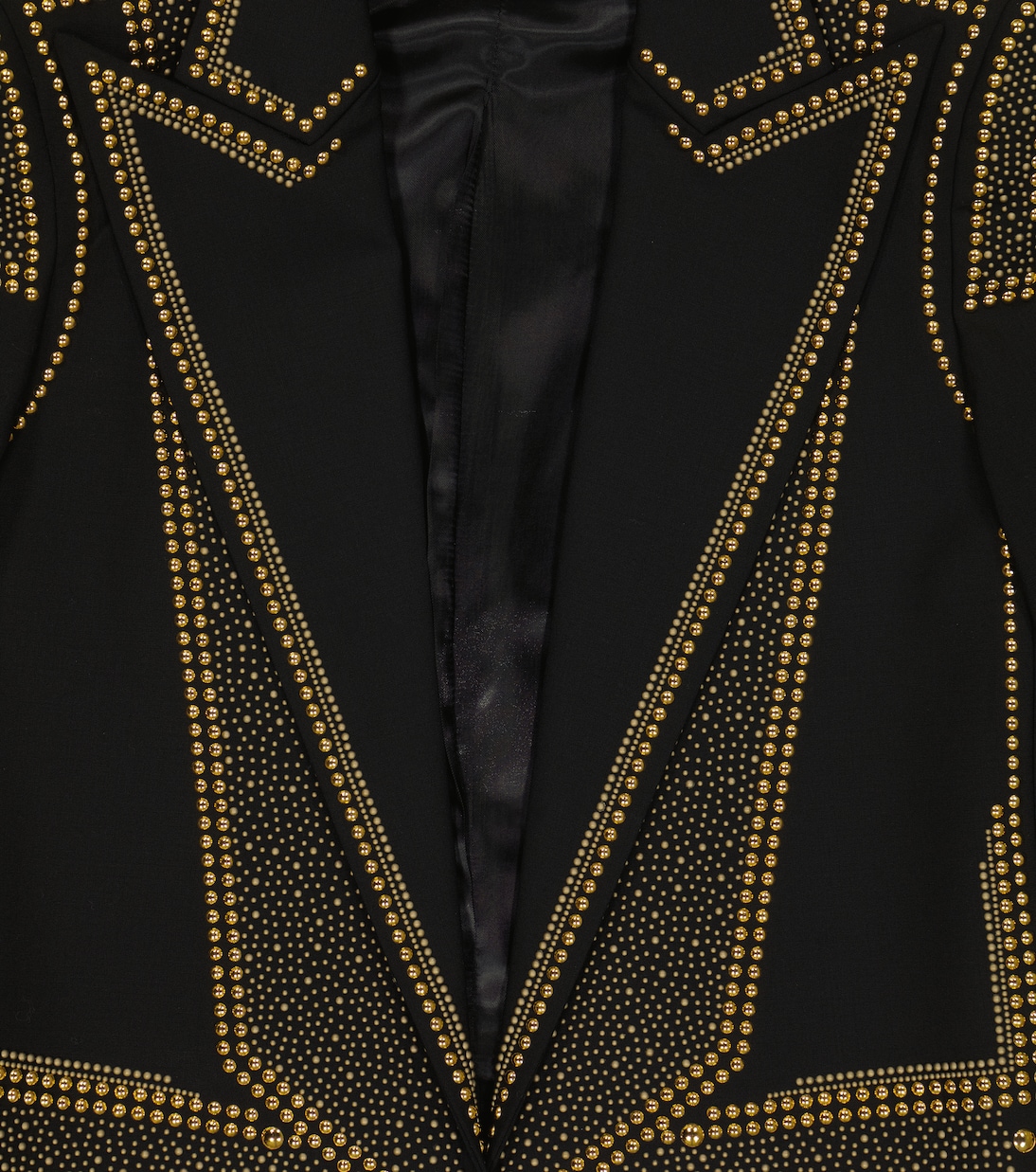 Veste en laine mélangée à ornements | Balmain Kids