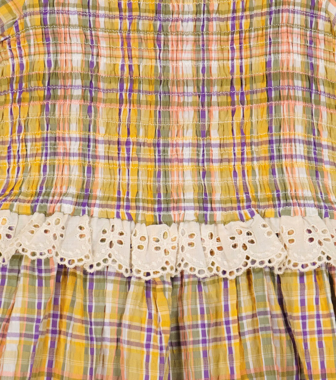 Andrea checked seersucker dress | The New Society