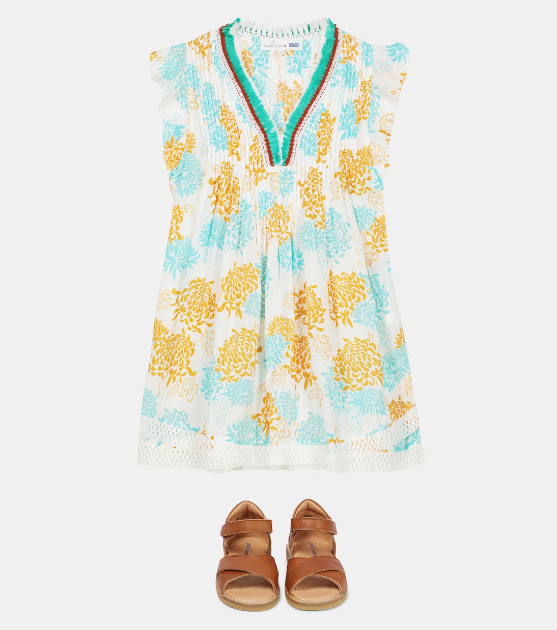 Robe Shashou à fleurs | Vilebrequin Kids