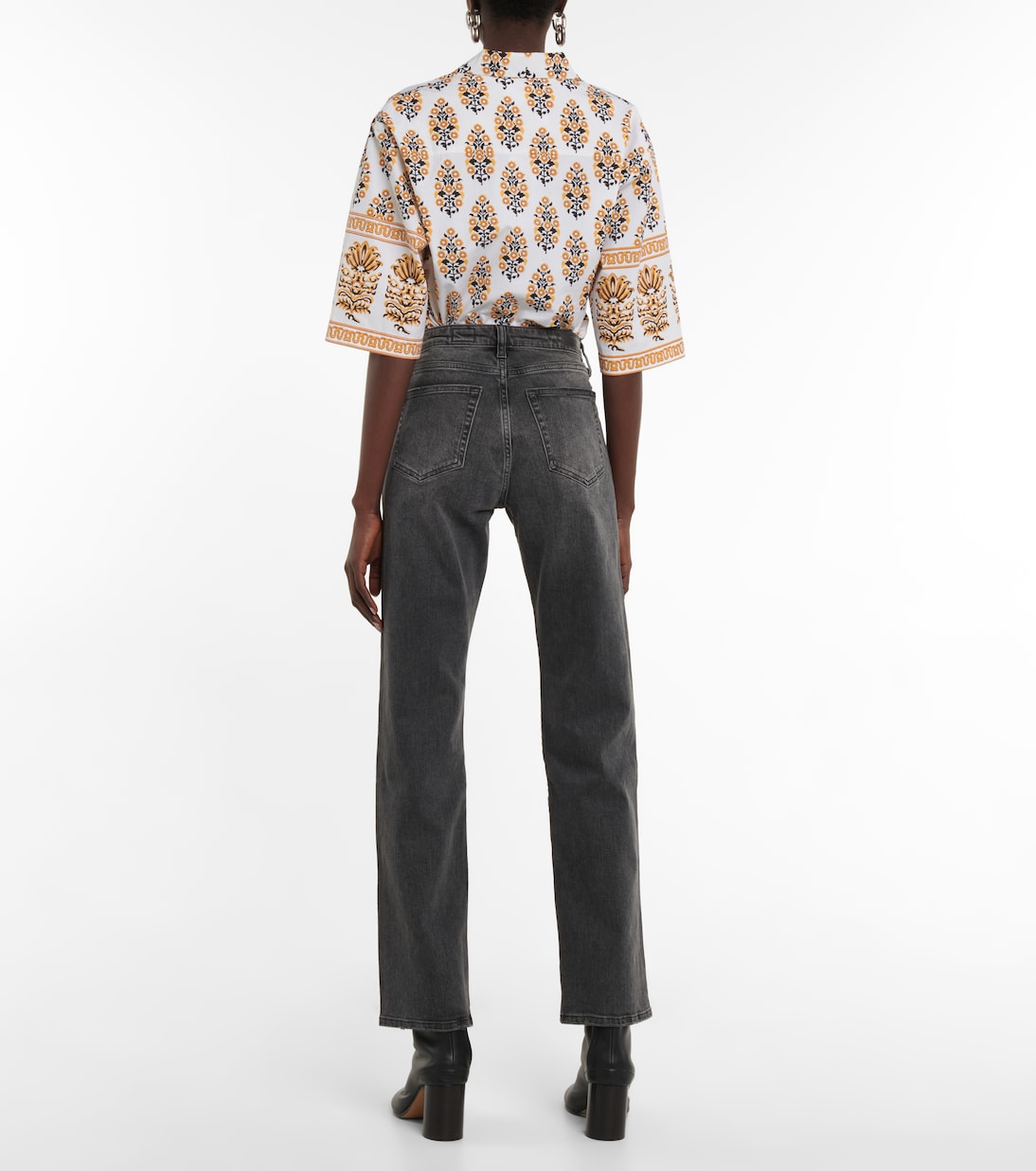 High-Rise Boyfriend Jeans Knoxx | AG Jeans