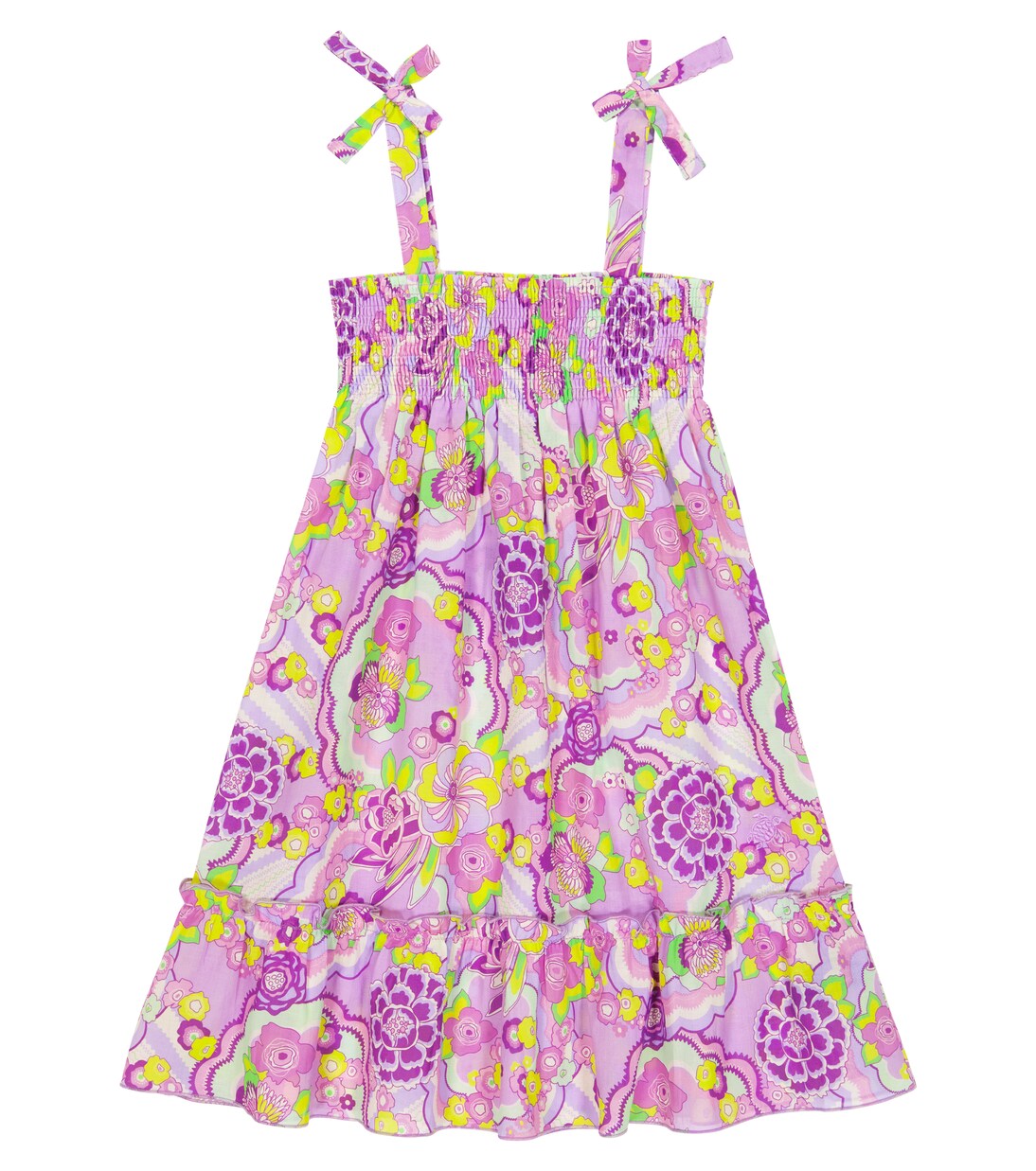 Floss floral cotton dress | Vilebrequin Kids