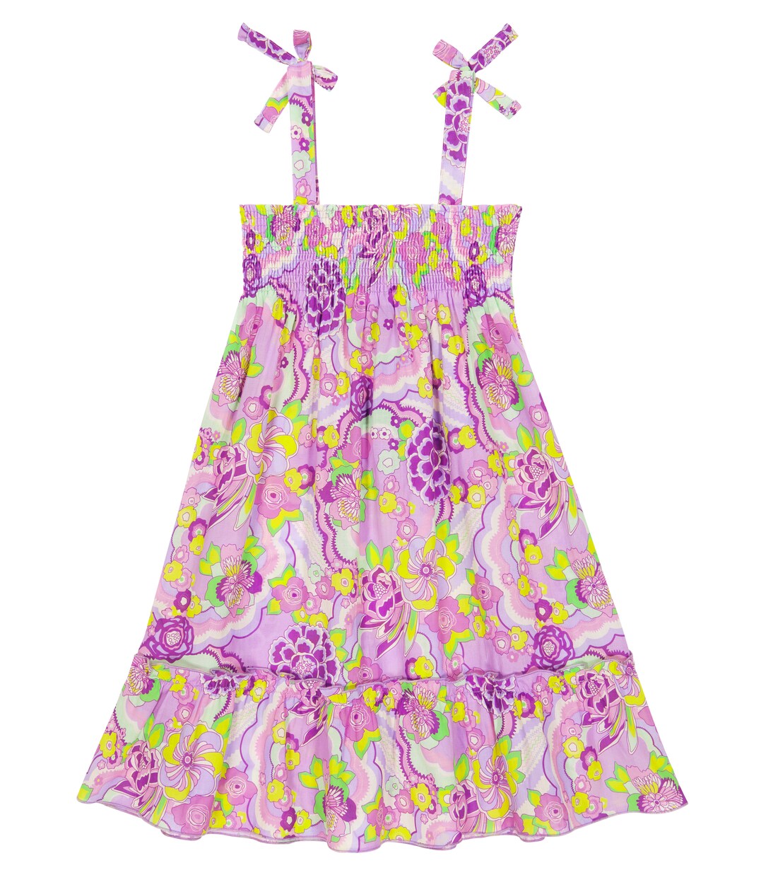 Floss floral cotton dress | Vilebrequin Kids