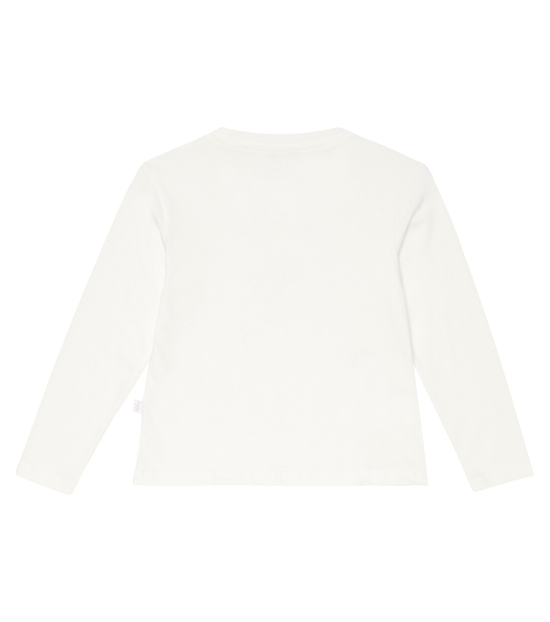 Appliquéd cotton jersey top | Il Gufo