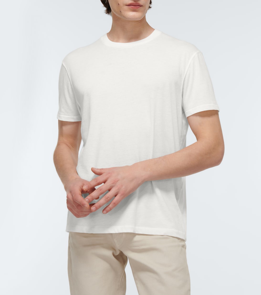 Cotton-blend jersey T-shirt | Tom Ford