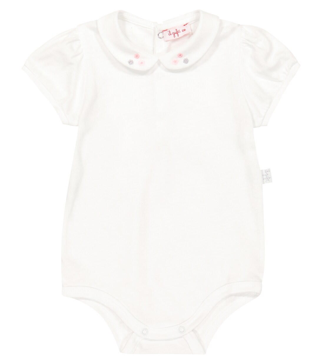 Baby cotton jersey onesie | Il Gufo
