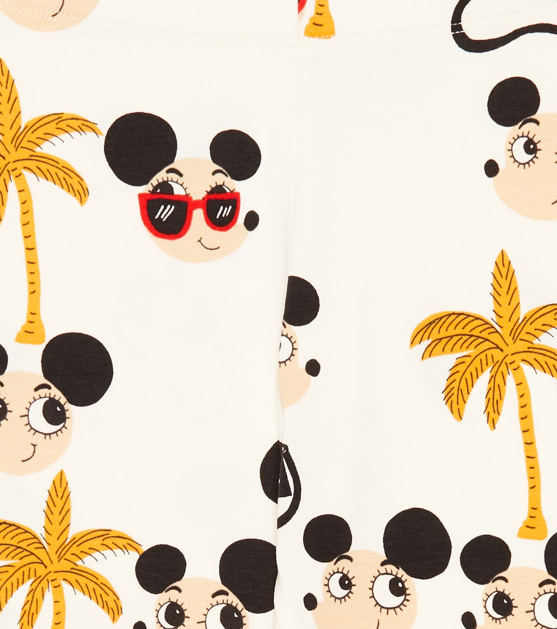 Leggings in cotone con stampa | Mini Rodini