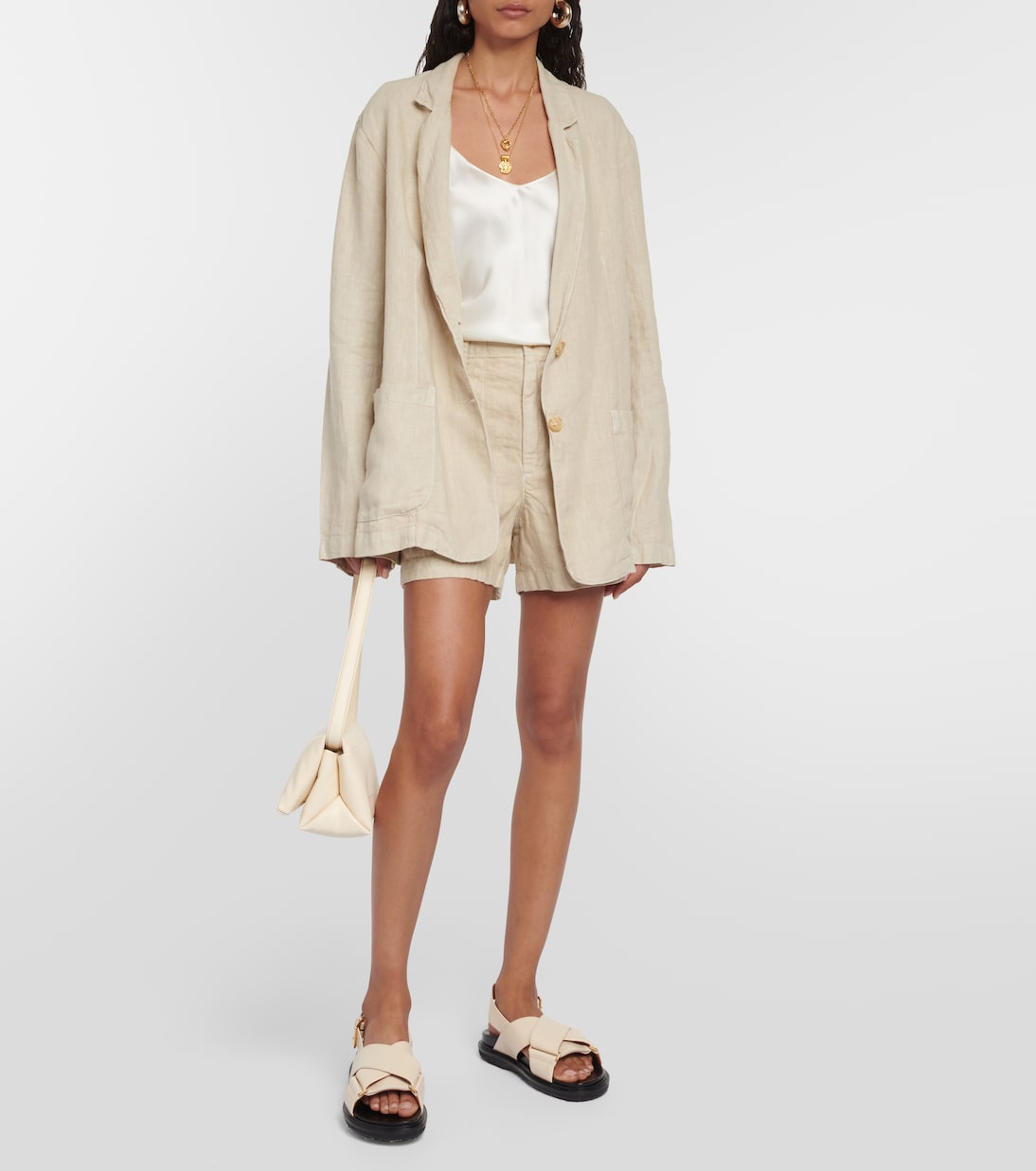 Shorts Fallon aus Leinen | Velvet