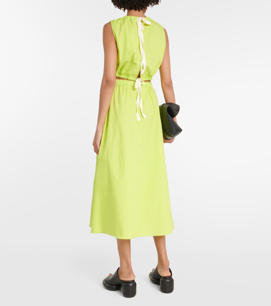 White Label Midikleid aus Baumwolle | Proenza Schouler