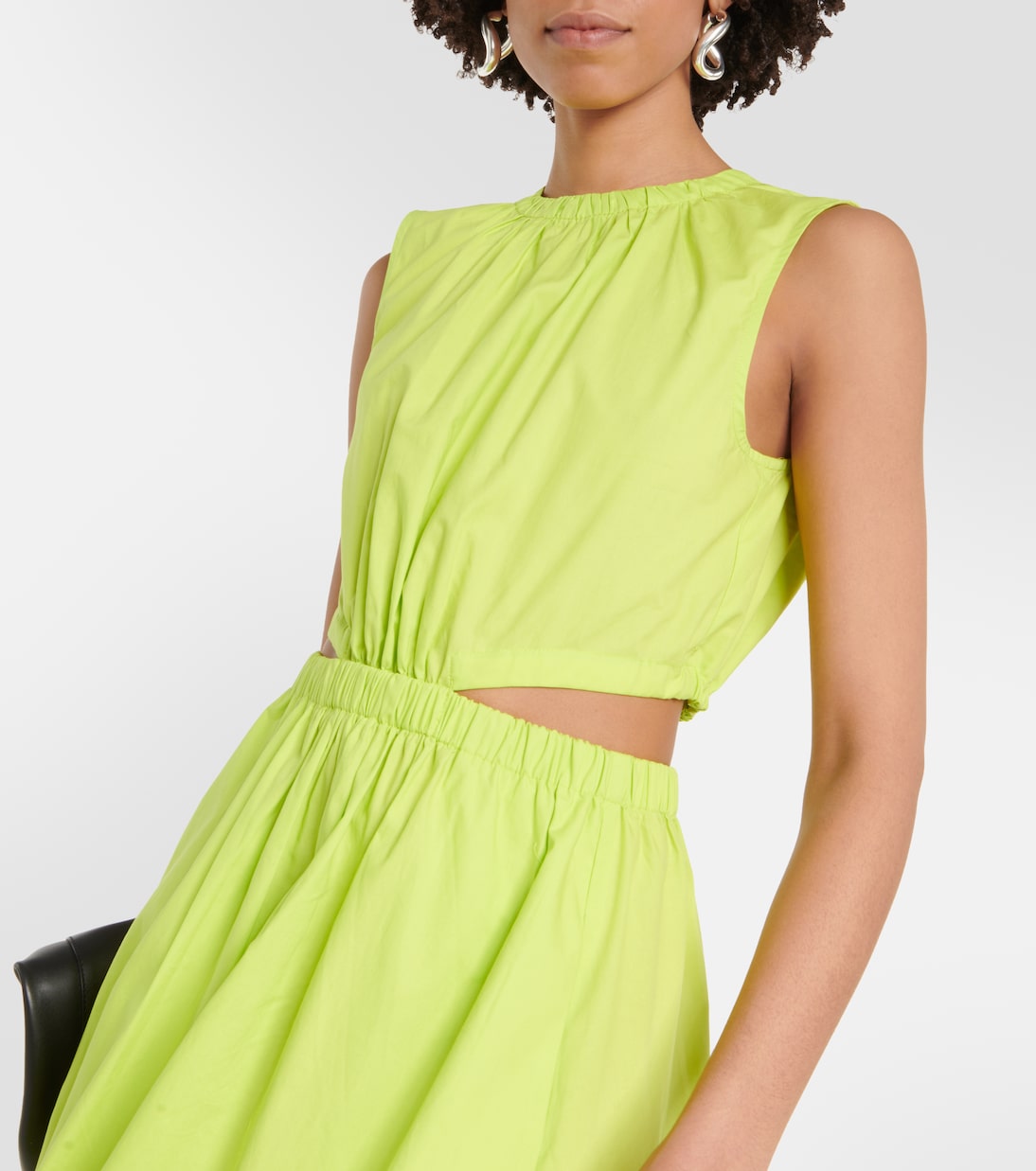 White Label Midikleid aus Baumwolle | Proenza Schouler