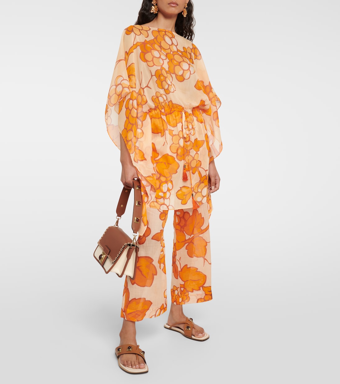 Pantalon imprimé en ramie | Etro