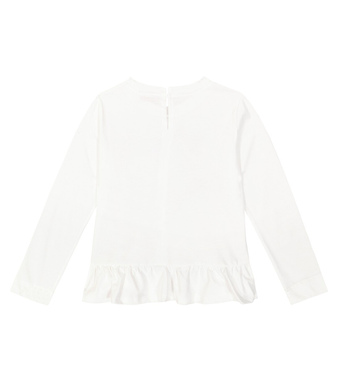 Printed cotton jersey shirt | Monnalisa