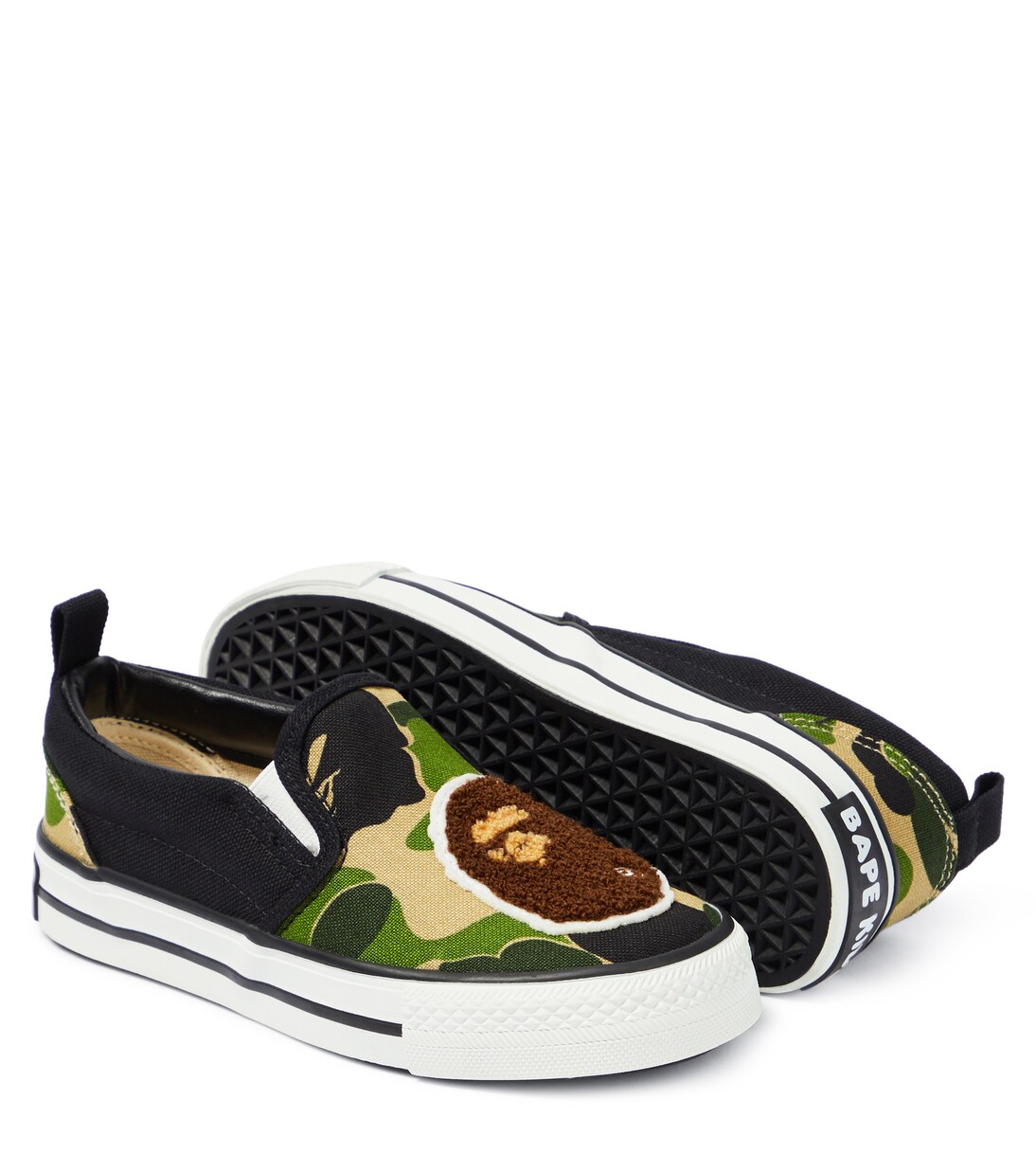 Baby printed slip-on sneakers | BAPE Kids